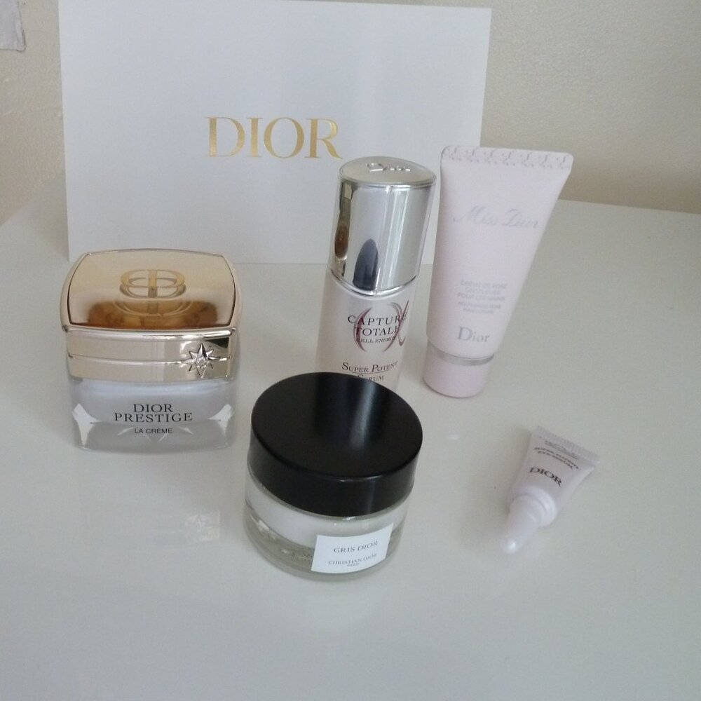 New - DIOR Gift Set Skincare: 5 items including Prestige and Capture Totale